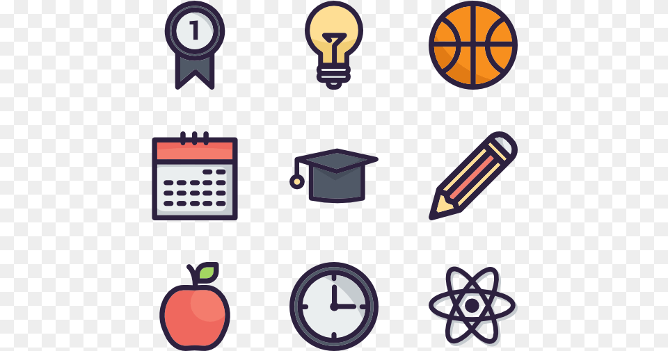 Educational Icons Vector, Light, Gas Pump, Machine, Pump Free Png Download