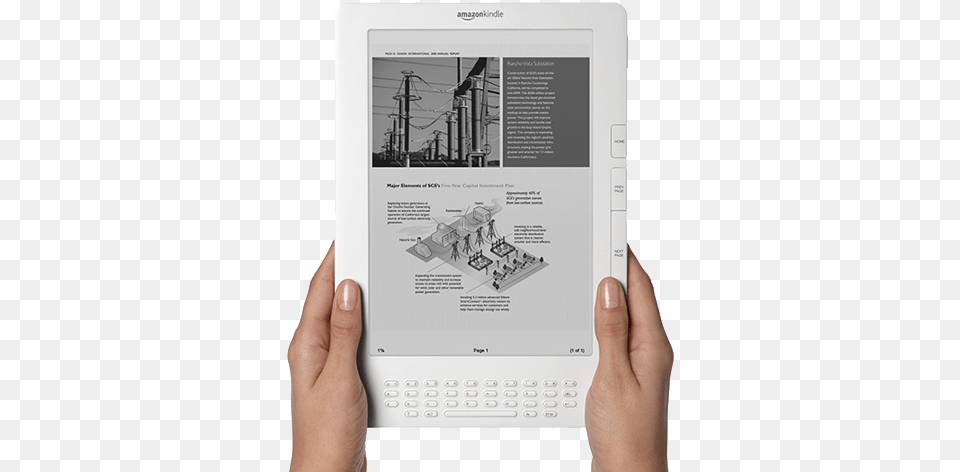 Educational Institutions And Book Publishers Are Also Kindle E Reader Magazine, Computer, Electronics, Tablet Computer, Baby Png