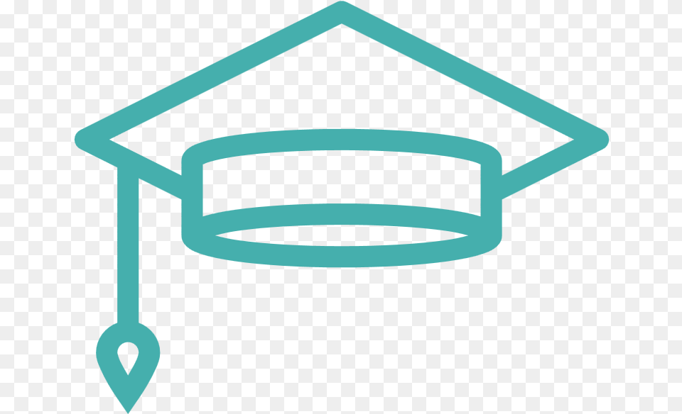 Educational Technology Student Graduation Cap Icon White, Person Free Png Download