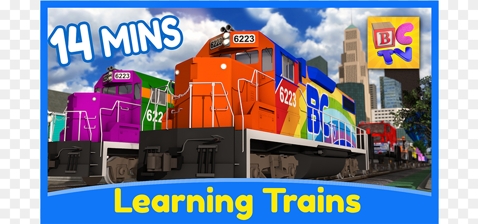 Educational Train Compilation Train, Locomotive, Railway, Transportation, Vehicle Png Image