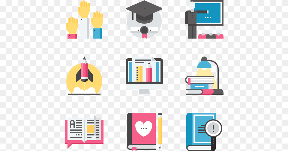 Educational Vector Knowledge Business And Economics Icon, People, Person Free Png