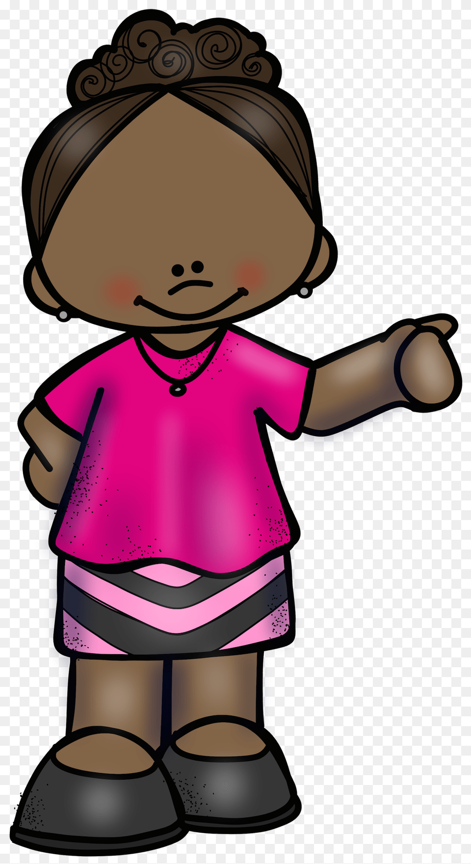 Educlips Clip Art, Purple, T-shirt, Clothing, Person Png Image