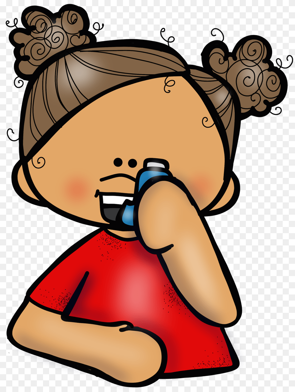 Educlips Design World Asthma Day Clip Art, Photography, Face, Head, Person Free Png Download
