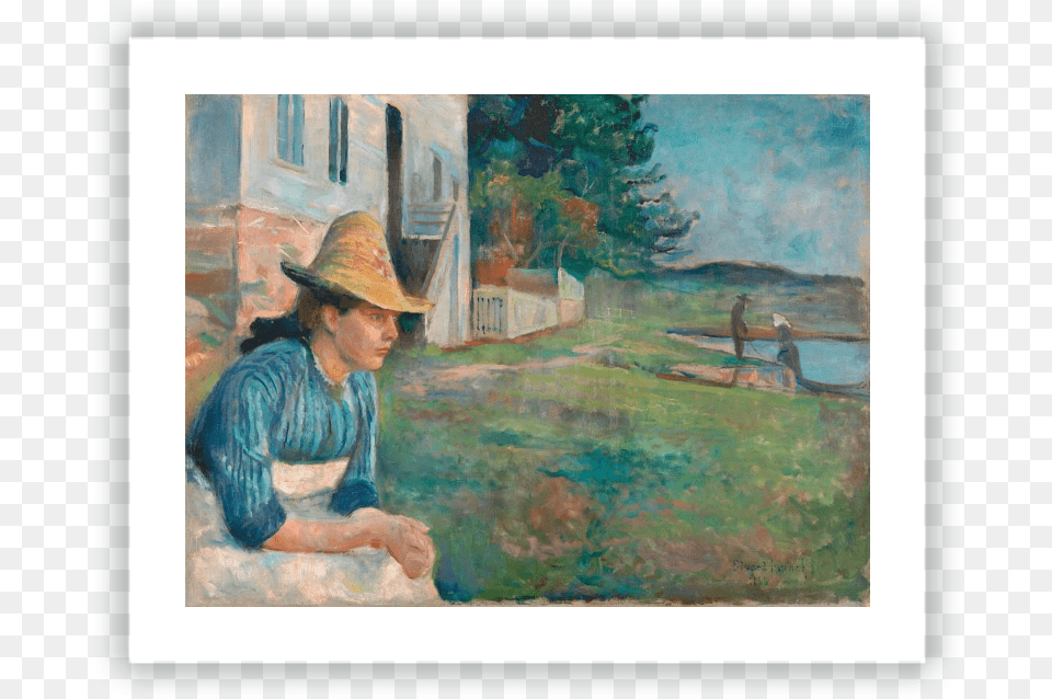 Edvard Munch Sister, Hat, Art, Clothing, Painting Free Png