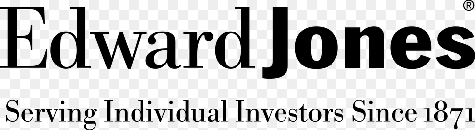 Edward Jones Investments Logo, Gray Png