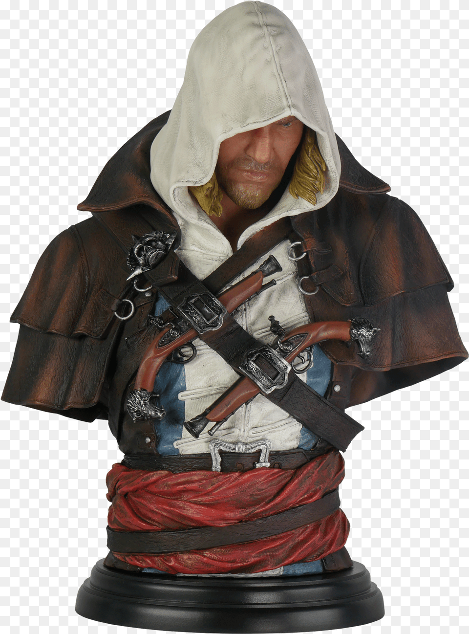 Edward Kenway Bust Download Assassins Creed Bust, Adult, Person, Woman, Female Free Transparent Png