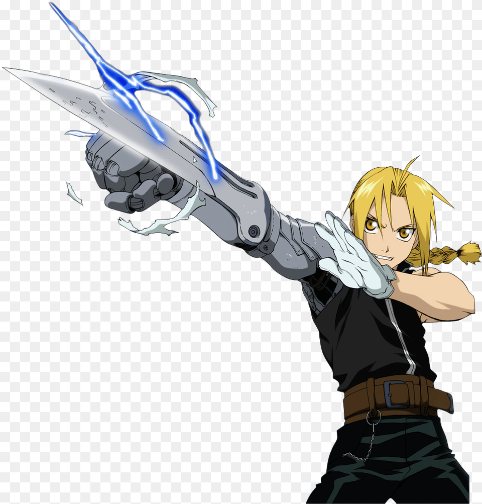 Edward Render Photo Edward Fullmetal Alchemist Edward Hd, Book, Comics, Publication, Person Free Transparent Png