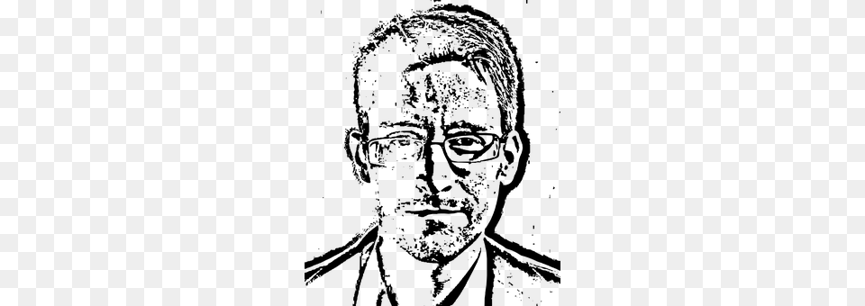 Edward Snowden Gray Free Png Download