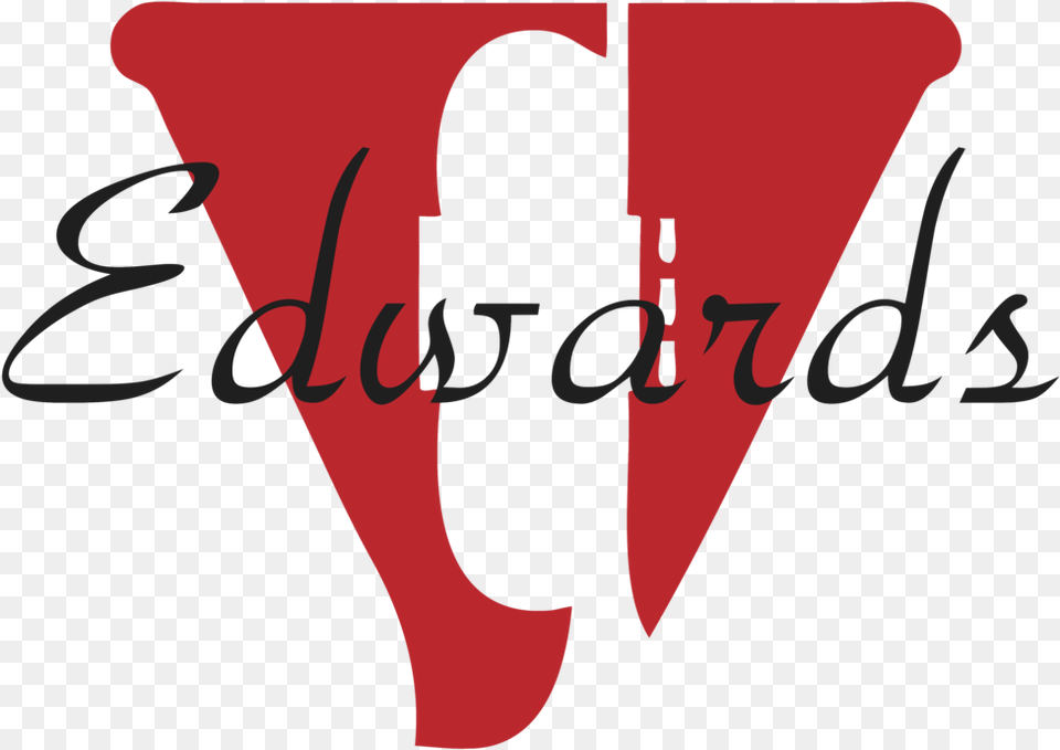Edwards Logo Black Script, Adult, Female, Person, Woman Free Png