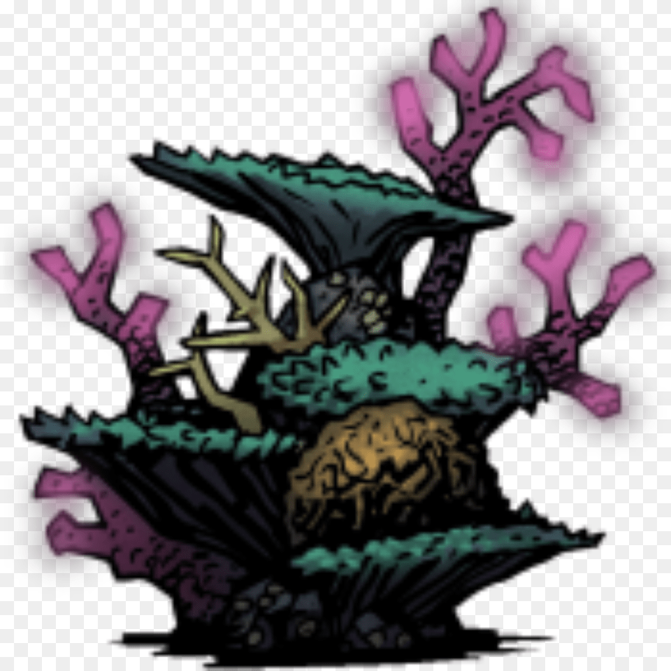 Eerie Coral Eerie Coral Darkest Dungeon, Purple, Art, Graphics, Flower Png