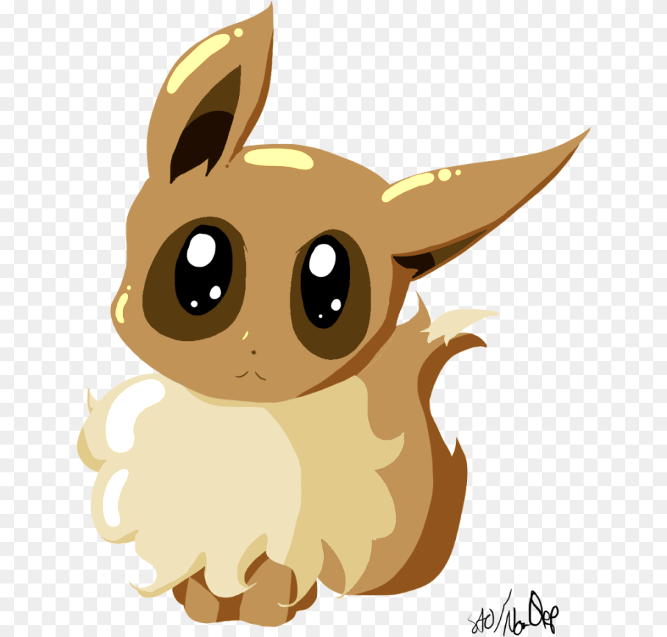 Eevee Drawing Chibi Eevee, Animal, Mammal, Rabbit, Baby Free Png