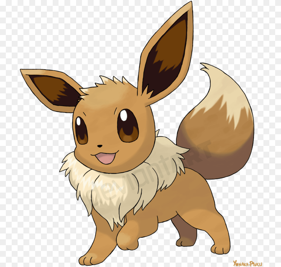 Eevee Evoli Transparent Background Eevee Transparent, Animal, Mammal, Rabbit, Face Free Png