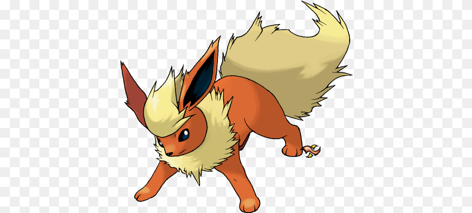 Eevee Evolutions 4 Pokemon Flareon, Baby, Person, Cartoon Png Image