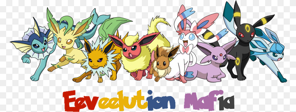 Eevee Evolutions Download, Book, Comics, Publication, Cartoon Png