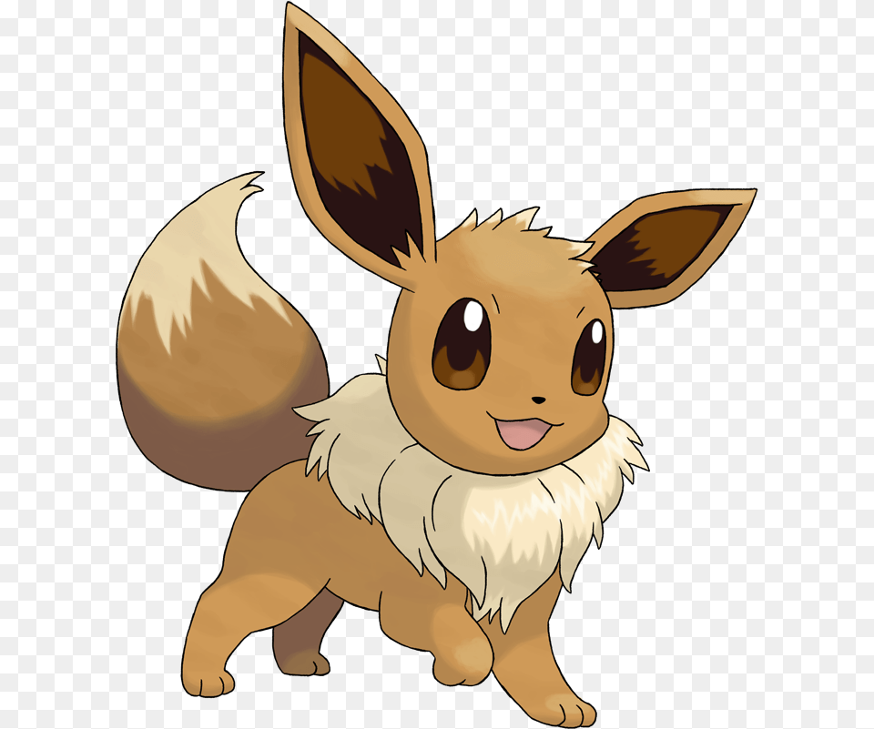 Eevee Hd Eevee Pokemon, Animal, Mammal, Rabbit, Face Png