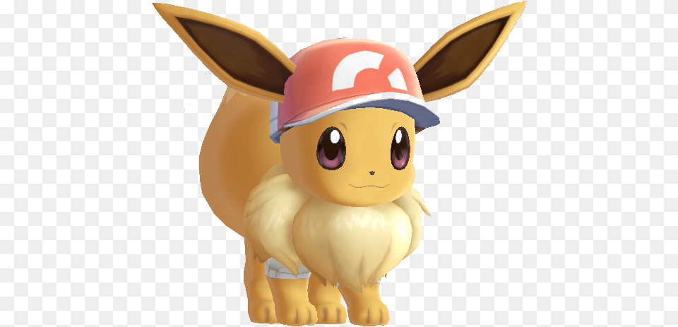 Eevee Let39s Go Eevee Haircut, Animal, Rabbit, Plush, Person Free Png Download