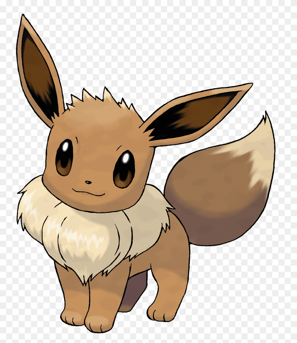 Eevee Pokemon, Animal, Mammal, Rabbit, Face Png