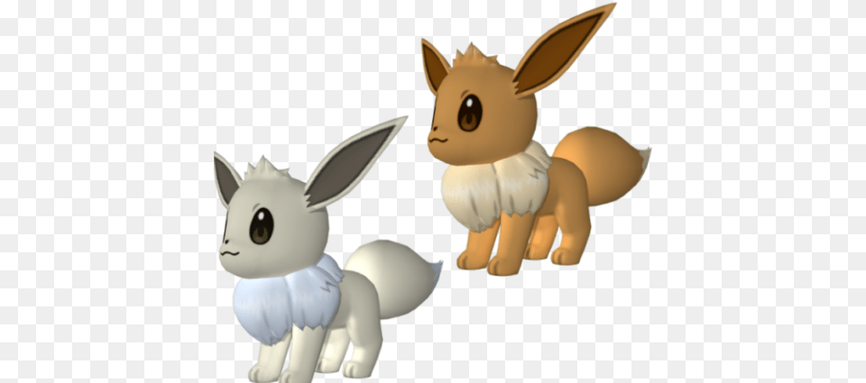 Eevee Pokemon Charater 3d Model Cartoon, Plush, Toy, Animal, Mammal Free Transparent Png