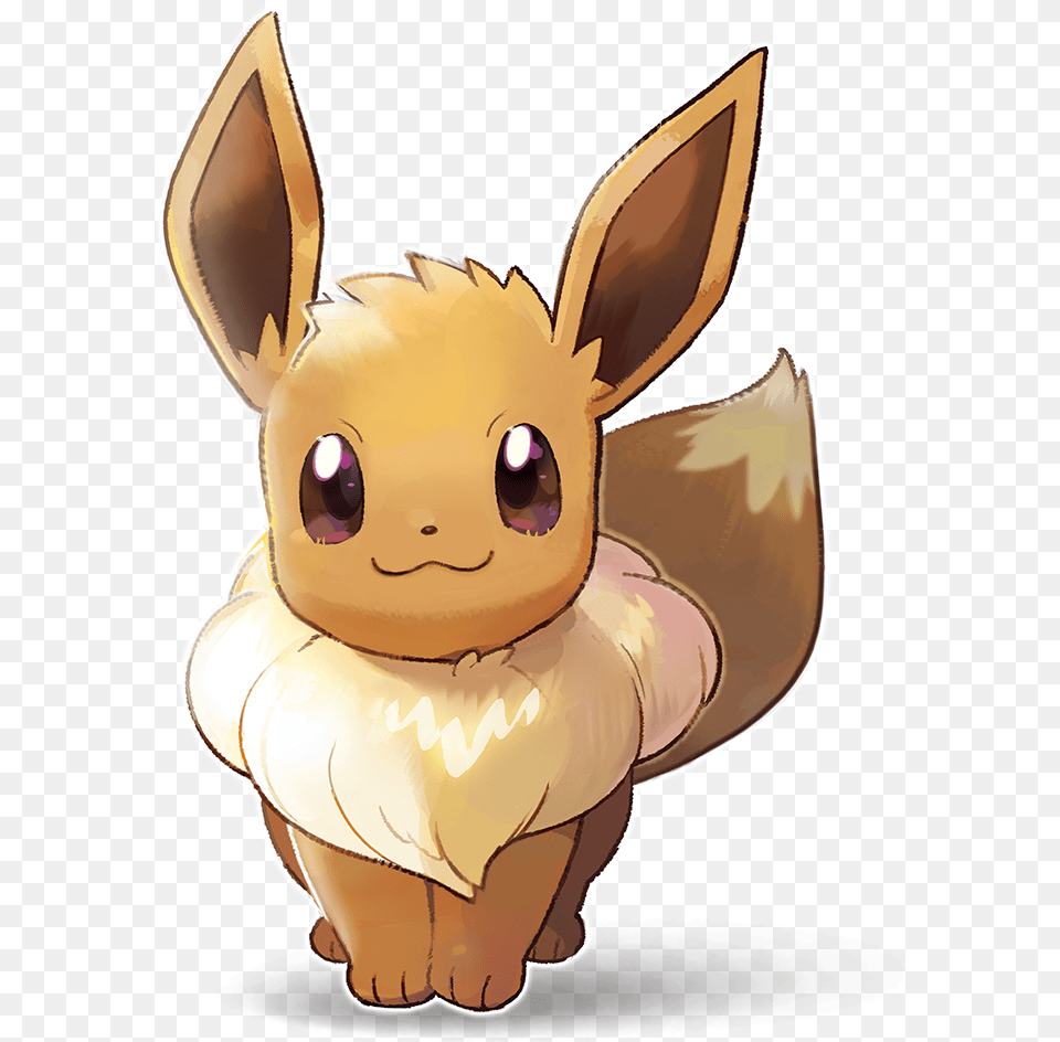 Eevee Pokemon Eevee, Animal, Mammal, Rabbit, Face Free Transparent Png