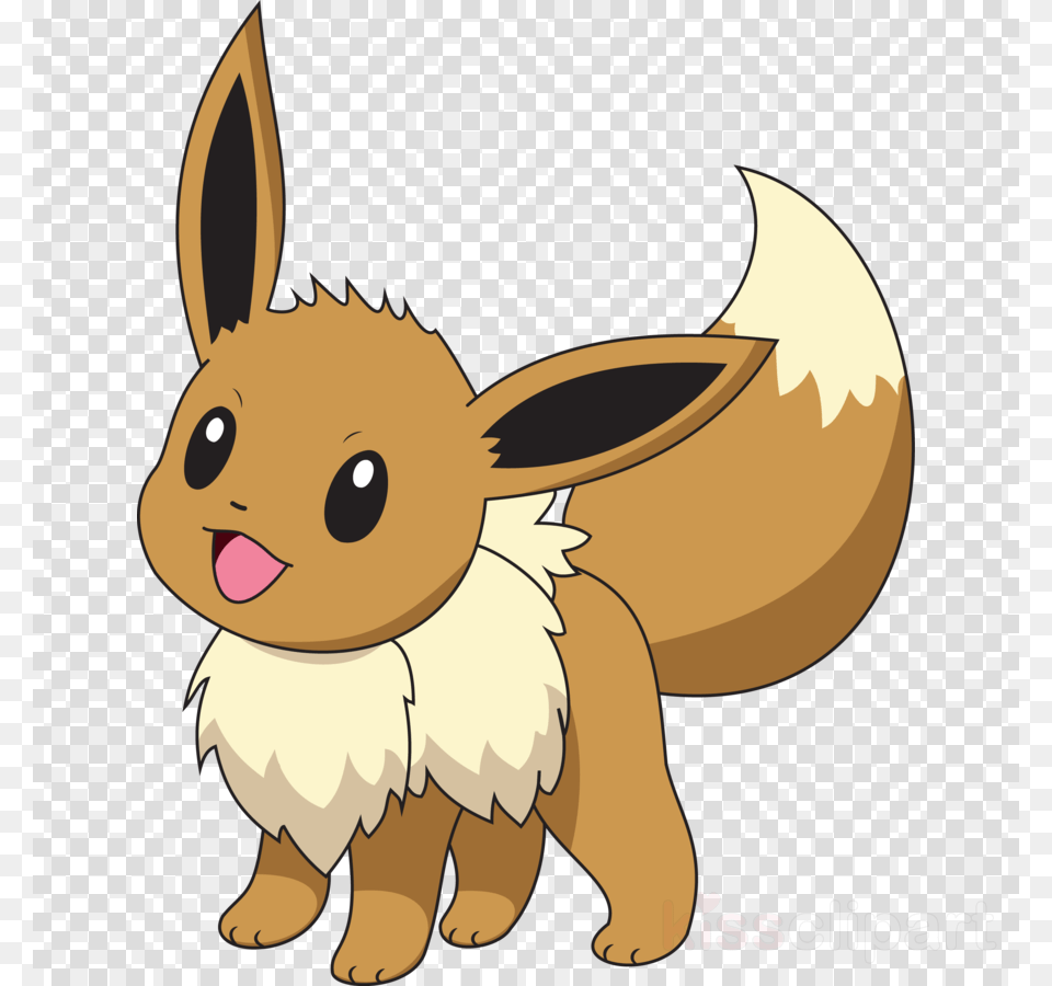 Eevee Vector Clipart Eevee Pokmon Espeon Eevee, Animal, Mammal, Rabbit, Face Png Image