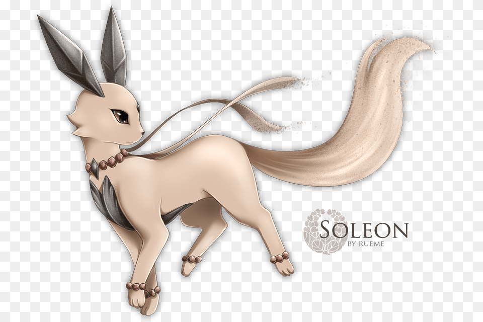 Eeveelution Drawing Ground Soleon Pokemon, Adult, Person, Woman, Female Free Png