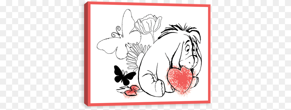 Eeyore Butterfly Eeyore, Art, Berry, Food, Fruit Png Image