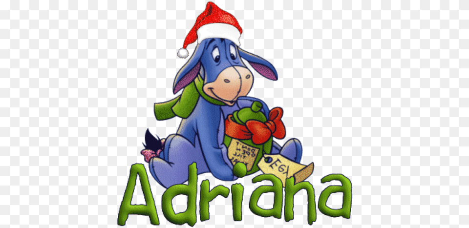 Eeyore Christmas Album Donna Fotkicom Photo And Video Online Video Platform, Elf, Baby, Person Png Image