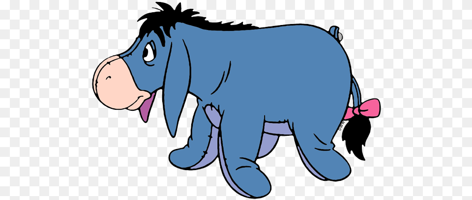 Eeyore Clip Art Disney Clip Art Galore, Animal, Mammal, Pig Free Png