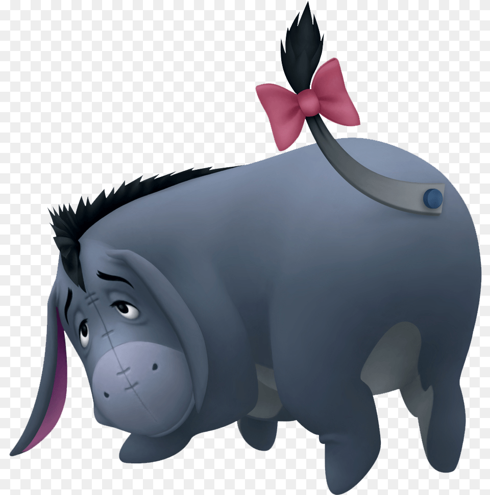 Eeyore Eeyore Kingdom Hearts, Animal, Reptile, Dinosaur, Hog Free Png