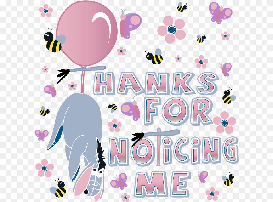 Eeyore T Shirt Design On Behance Clip Art, Balloon, Person, People, Graphics Free Transparent Png