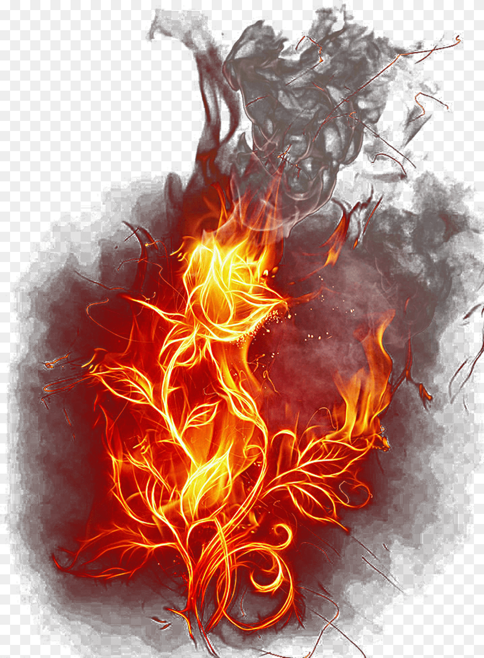 Efecto De Llama De Fuego En Free Png Download