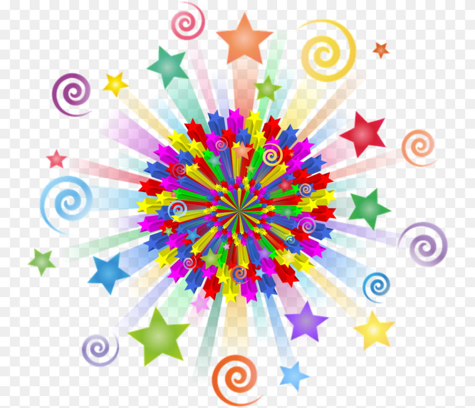 Efectos Sticker Pentagrama De De Colores, Art, Graphics Png Image