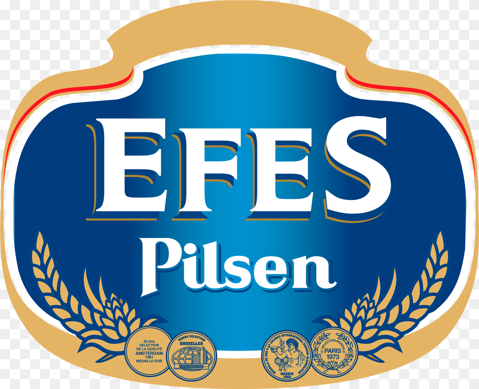 Efes Logo Efes Logo, Symbol, Badge, Lager, Alcohol Png