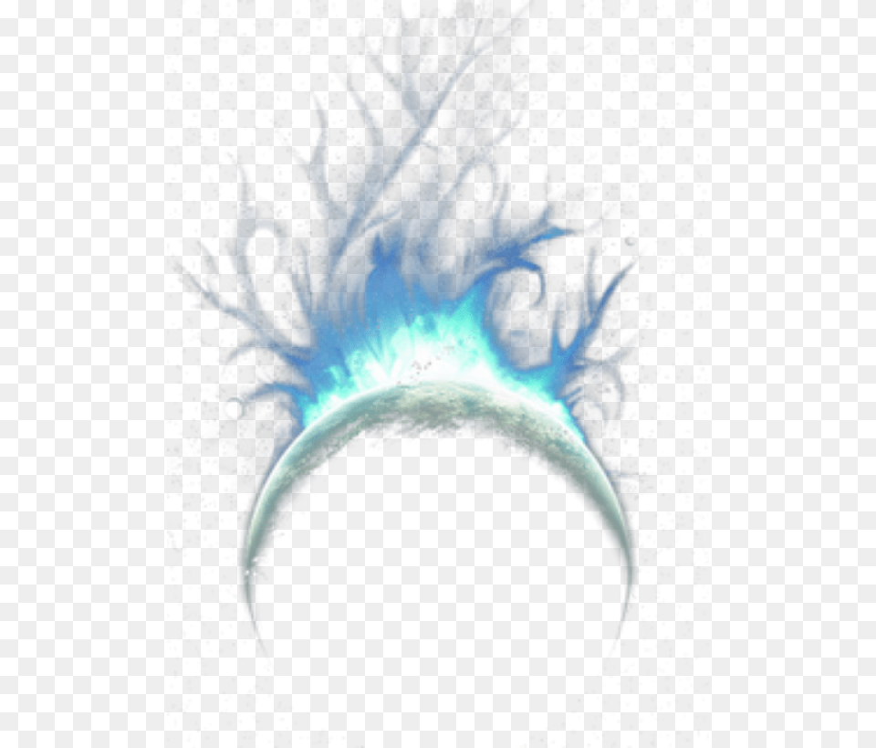 Effect Blueeffect Smoke Flames Fire Ftestickers Headpiece, Astronomy, Outer Space, Planet Free Png