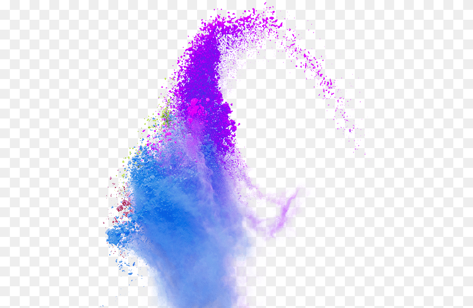 Effect Effects Burst Designs Design Colorful Holi, Purple, Person, Art, Graphics Free Png