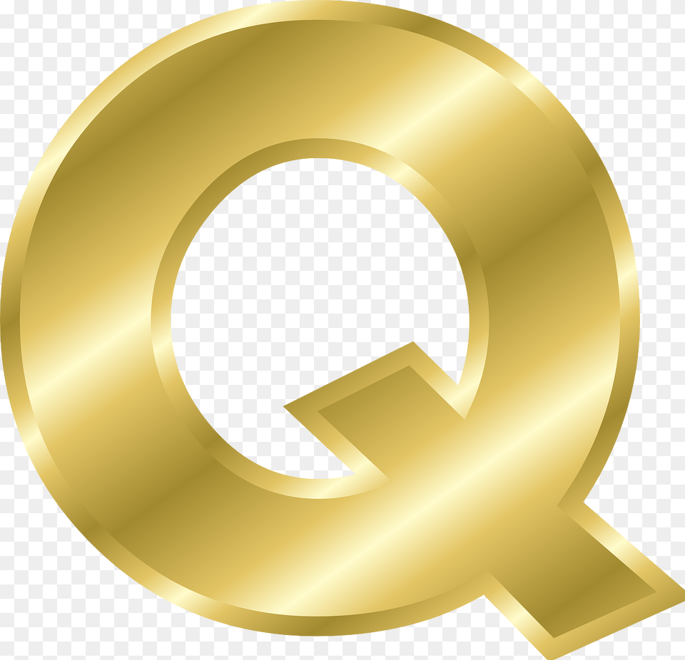 Effect Letters Alphabet Gold Golden Alphabet Letters Q, Text, Disk, Symbol Png