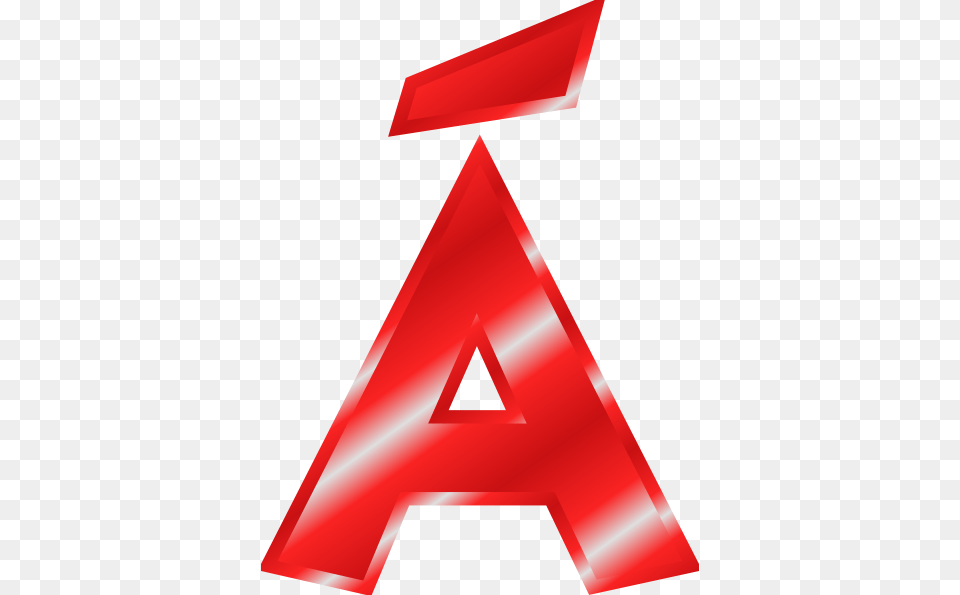 Effect Letters Alphabet Red Clip Art, Triangle, Symbol, Dynamite, Weapon Png Image