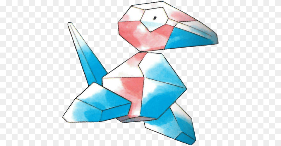 Effect Porygon, Art, Origami, Paper, Appliance Free Png Download