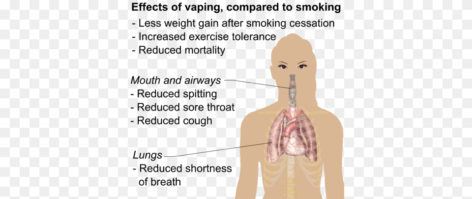 Effects Of Vaping Compared To Tobacco Smoking Vape Pens Bad For Your Lungs, Body Part, Face, Head, Neck Free Png Download