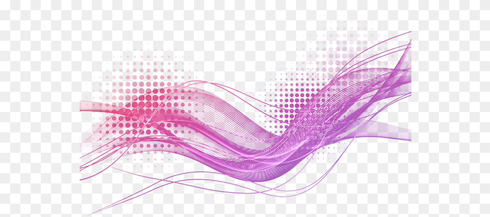 Efficacy Purple Light Lines Effect Wave Luminous Clipart Purple Wave Lines, Art, Graphics, Pattern, Accessories Free Transparent Png