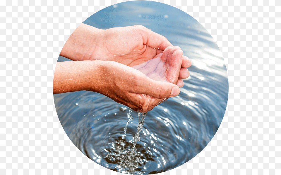 Efficient Wastewater Management System Clean Water Take Water In Hand, Body Part, Finger, Photography, Person Free Png