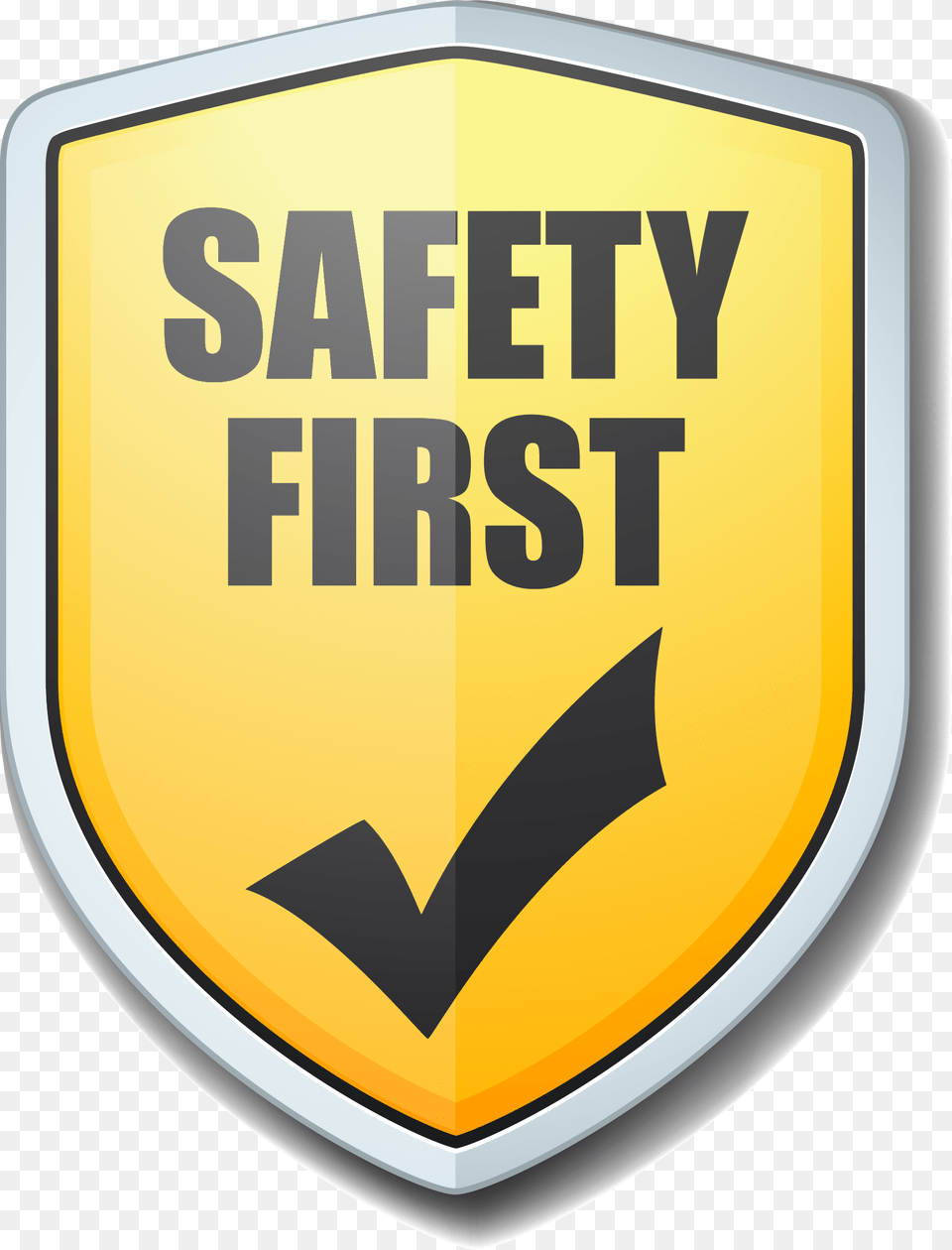 Efficiently And Effectively Using The Latest In Technology Safety First Logo, Badge, Symbol, Armor Png Image