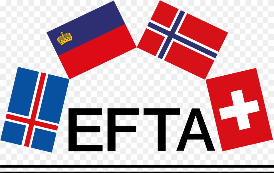 Efta Logo No Outline With Lines 01 European Trade Association, Flag Free Png