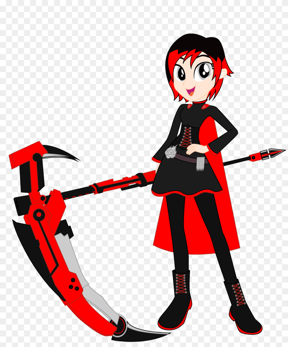 Eg X Rwby Ruby Rose, Person, Face, Head, Transportation Free Png