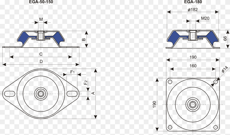 Ega Wibroizolator Egana Diagram, Cad Diagram Free Transparent Png