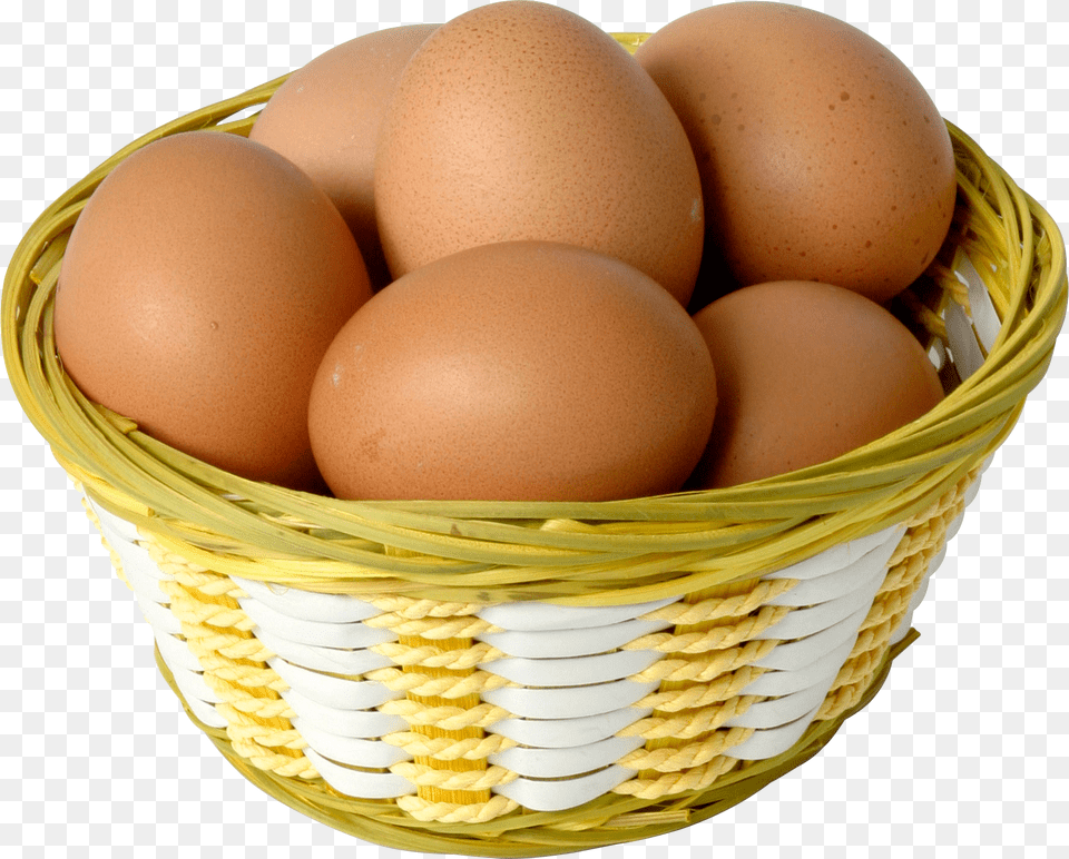 Egg, Food, Basket Png