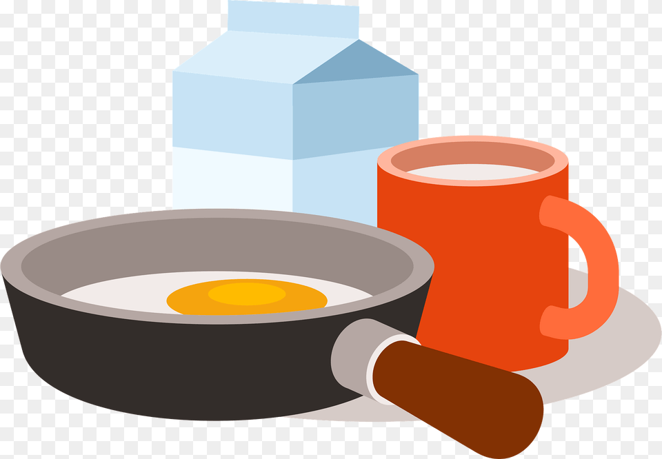 Egg And Milk Clipart, Cup Free Transparent Png