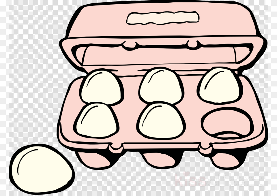 Egg Black And White Clipart Fried Egg Chicken Clip Eggs Clipart, Cutlery, Baby, Person, Face Free Png Download
