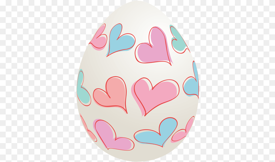 Egg Clipart Heart Hearts And Easter Eggs, Easter Egg, Food, Disk Png