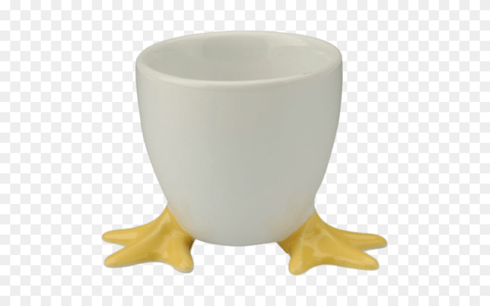 Egg Cup With Chicken Feet, Art, Bowl, Porcelain, Pottery Free Transparent Png